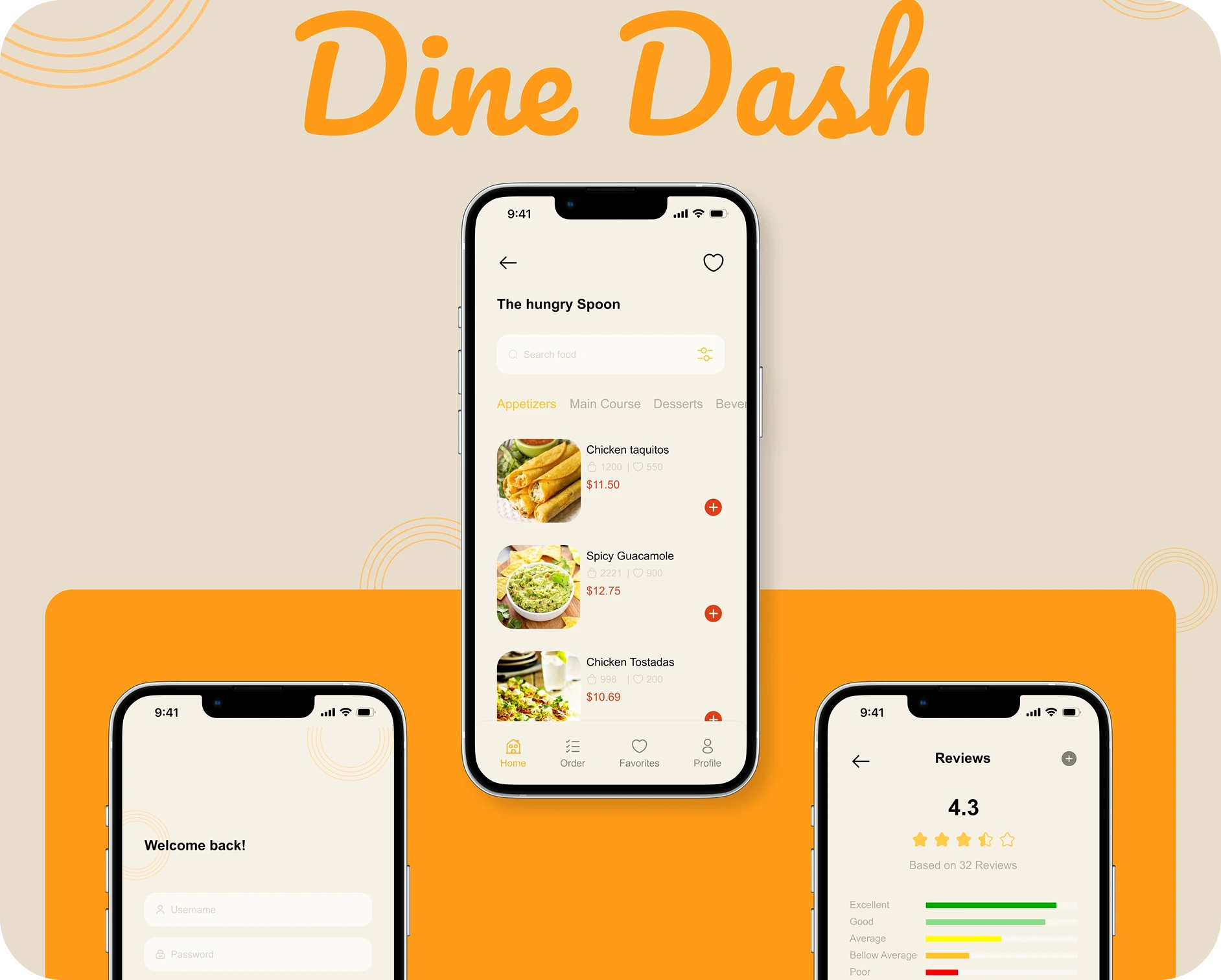 Dine Dash – Online Food Ordering Application